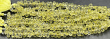 Natural Lemon Quartz Faceted Drops 4*6mm Lemon Quartz Drops AAA Lemon Quartz Drop Side Drill Lemon Drops Lemon Quartz Briolette